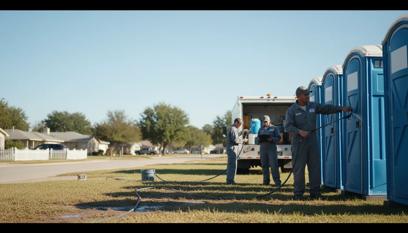 Long-Term Portable Toilet Rental in Reynoldsburg, OH near me